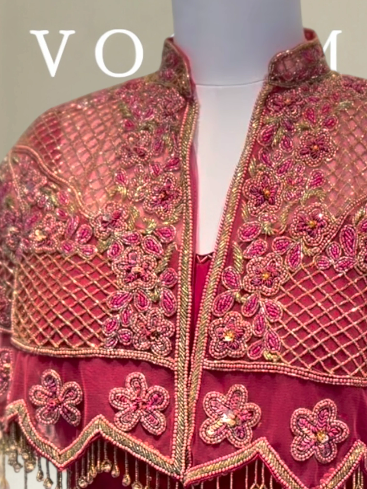 Panel skirt with short cape0 product image