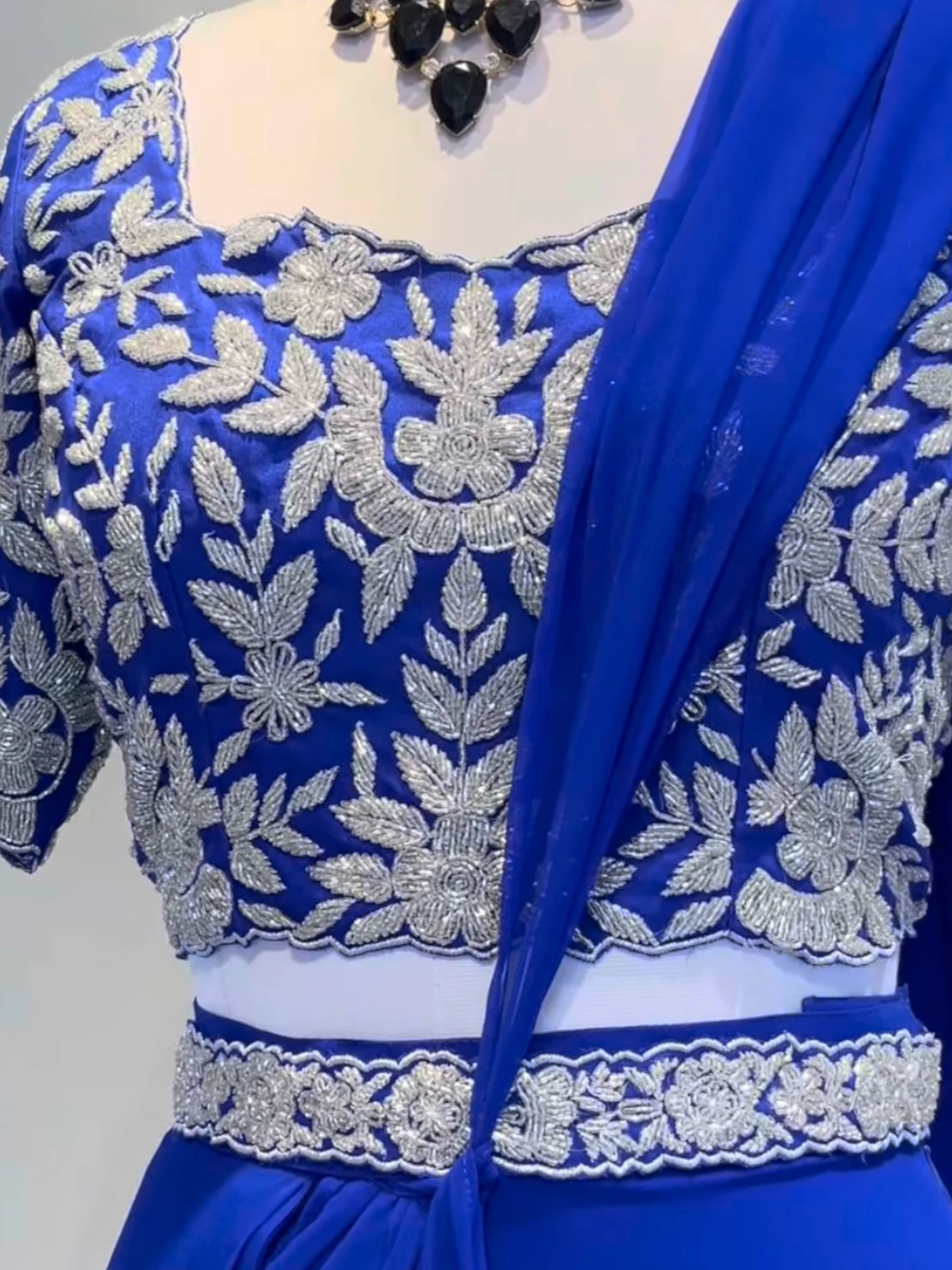 Signature Cutdana variant-Drape Saree0 product image