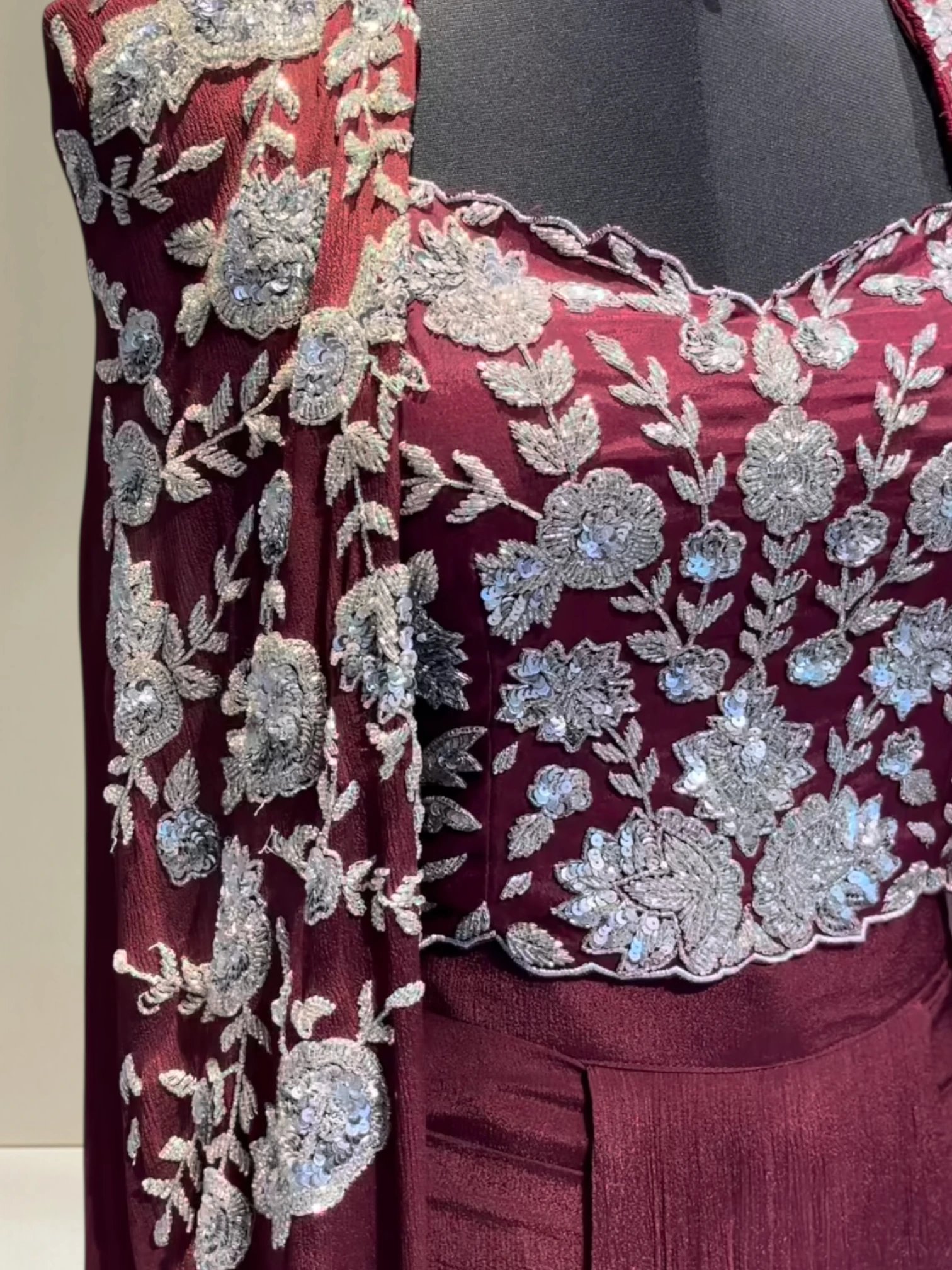 Designer Hand Crafted Skirt Cape Variant0 product image