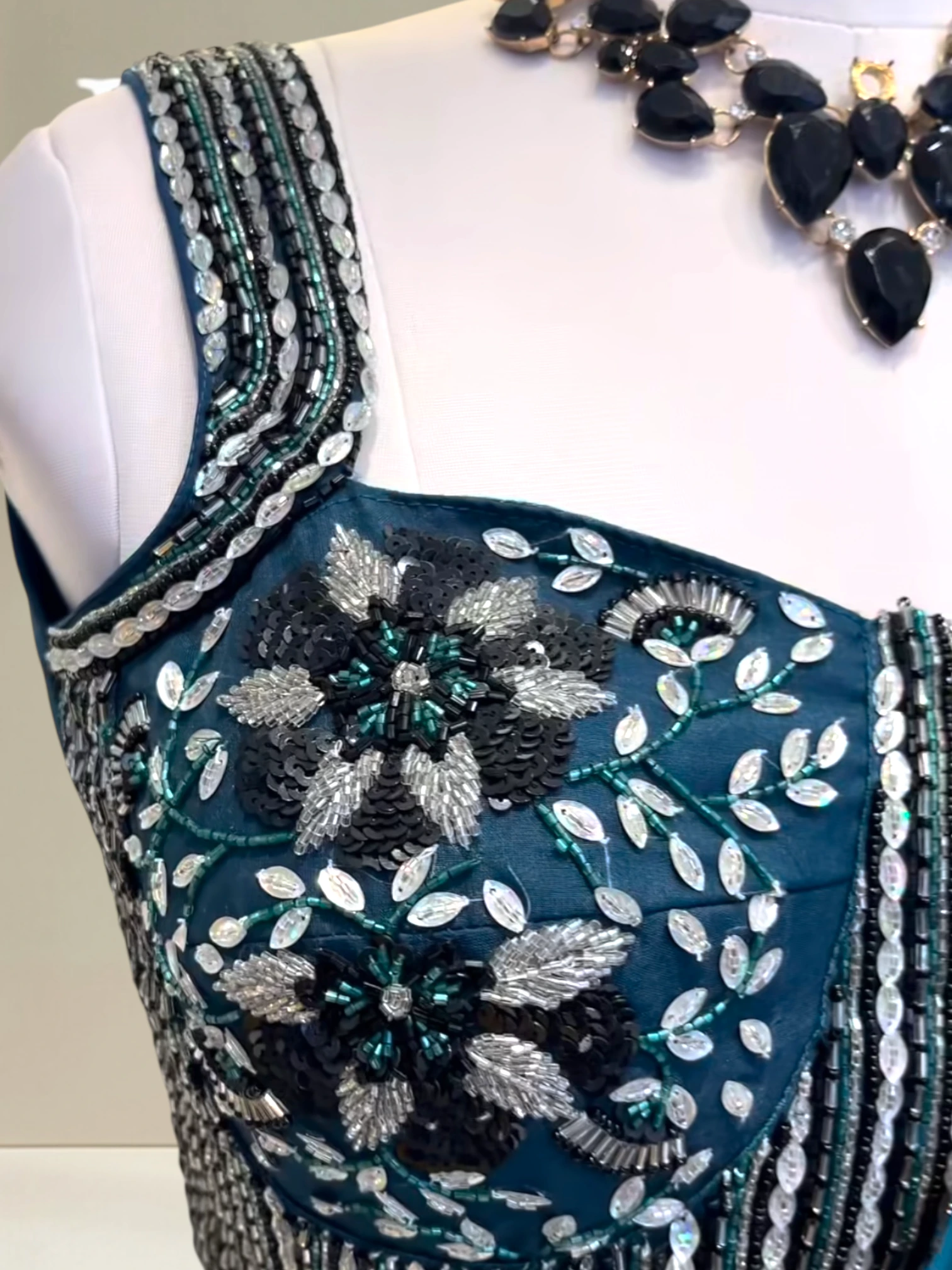 Ruffle saree with corset blouse0 product image