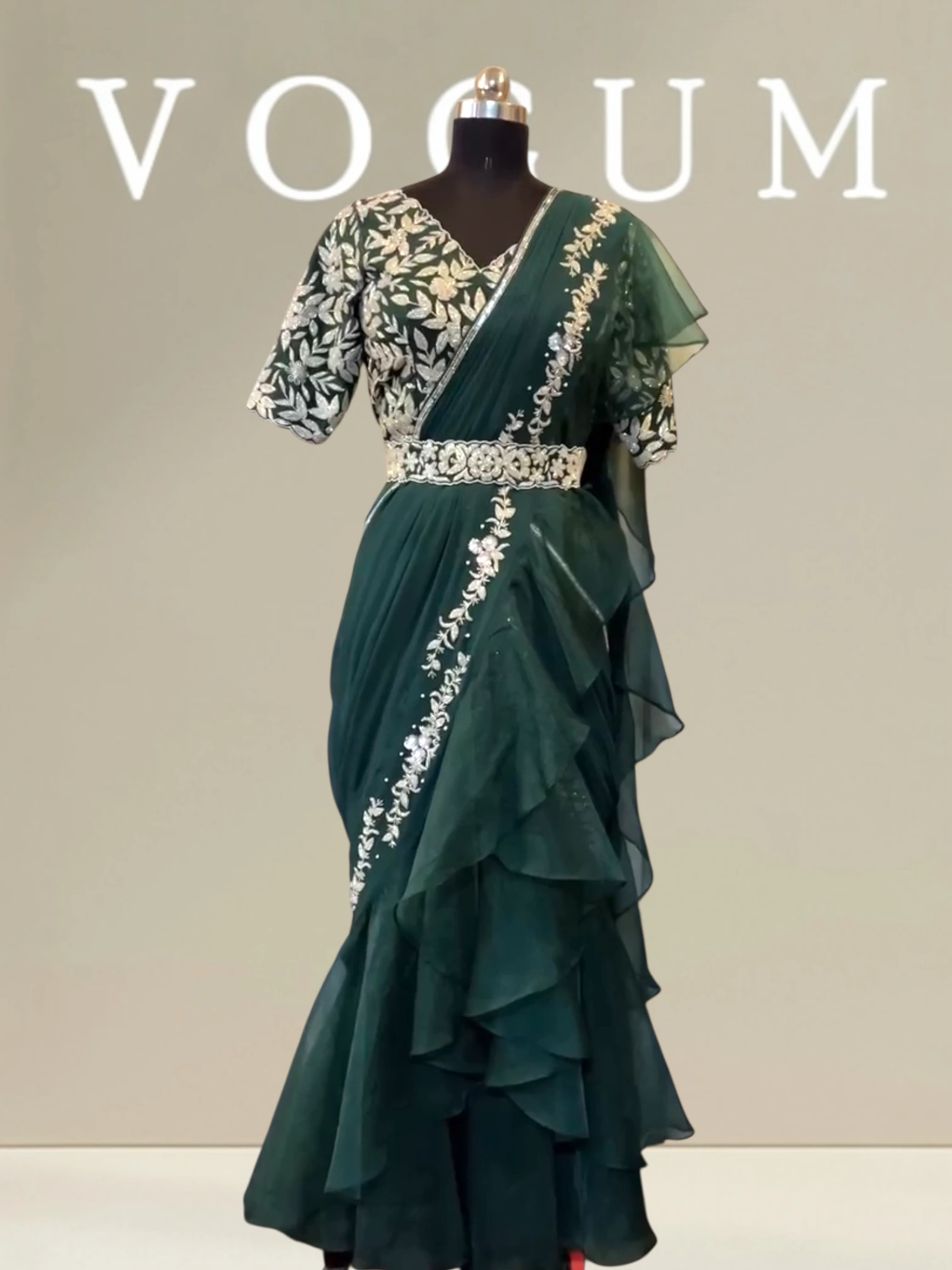 Signature Ruffle Saree Single Heavy Border Variant related product