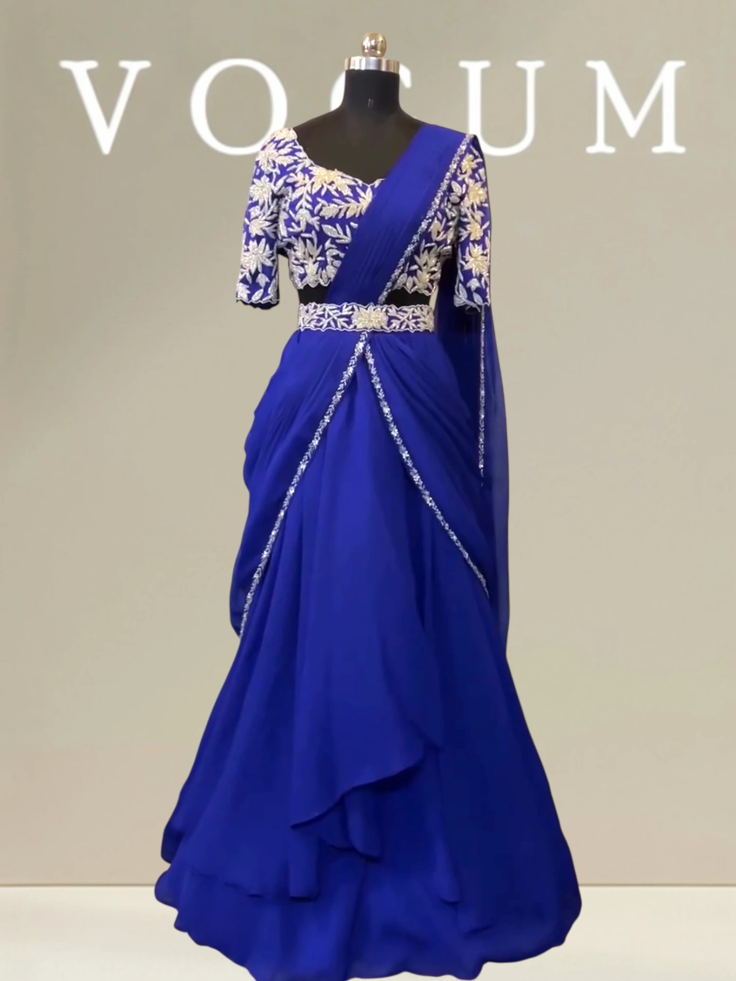 Signature Lehenga Saree Single Border Varient related product