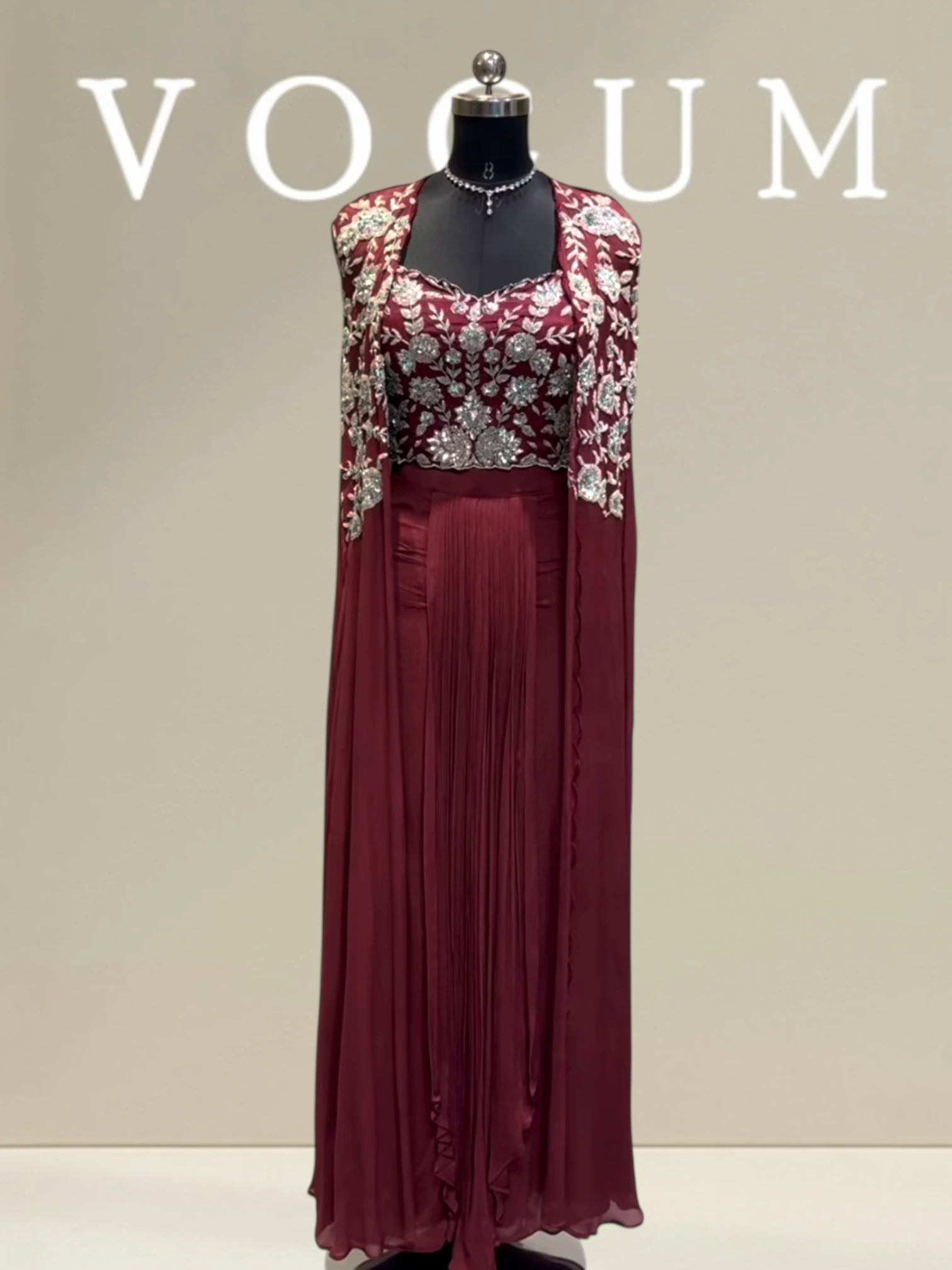 Designer Hand Crafted Skirt Cape Variant product image